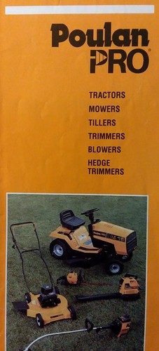 Poulan pro lawn - lawn, mower